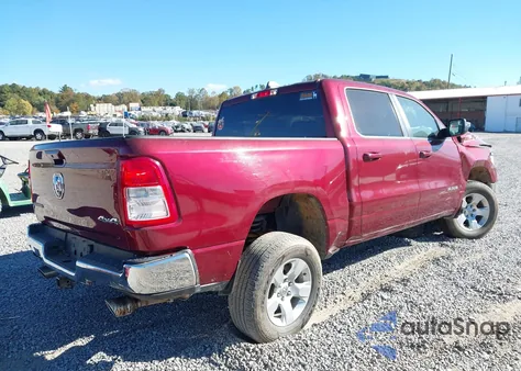 2021 Ram 1500 Big Horn 4X4 5'7 Box z USA, uszkodzony, nr VIN 1C6SRFFT8MN520787